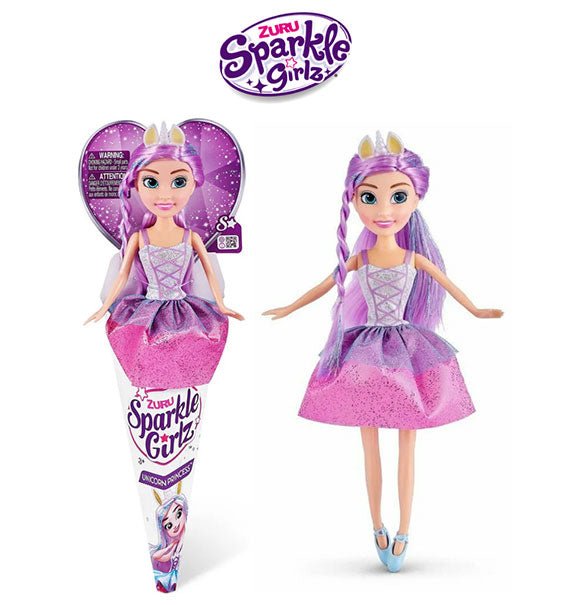Unicorn Princess Sparkle Girlz Doll Toy Gift 01