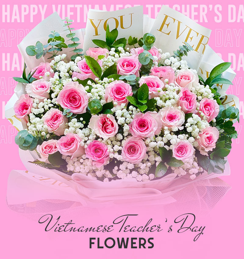 vietnamese teachers day flowers