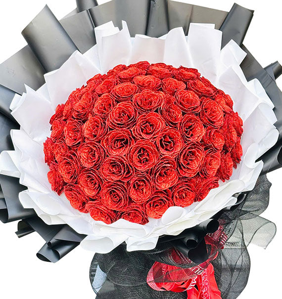 Vietnamese Women’s Day Artificial Red Roses