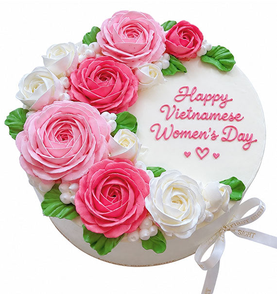 Vietnamese Womens Day Celebration Cake