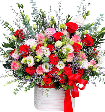 VN Women's Day Flower Basket