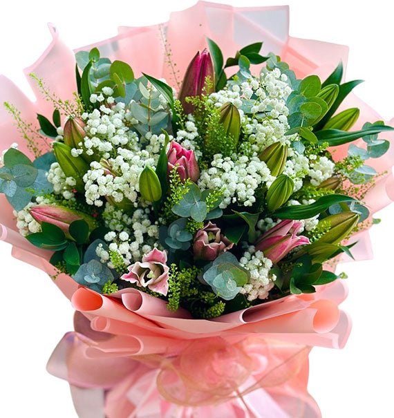 Vietnamese Womens Day Lily Bouquet