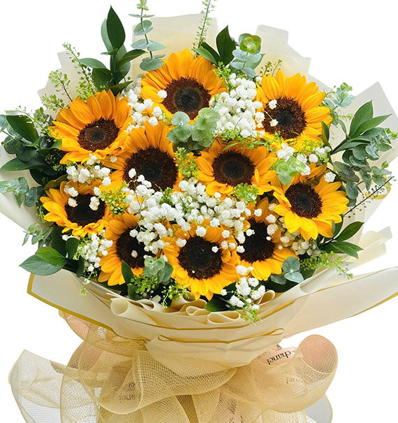 Vietnamese Women's Day Sunflower Bouquet