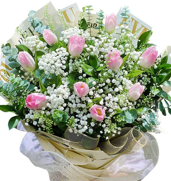 Vietnamese Womens Day Tulip Bouquet