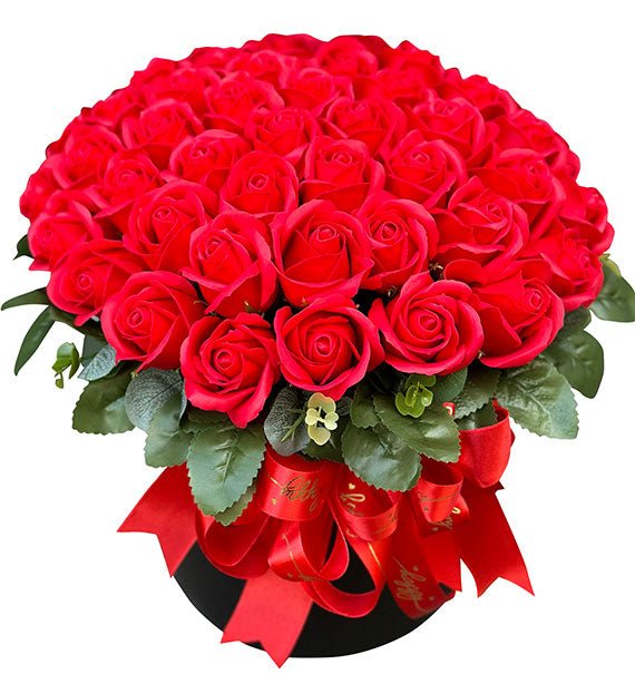 Vietnamese Womens Day Waxed Rose Box