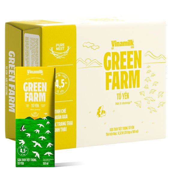 Vinamilk 100% Fresh Milk Bird’s Nest