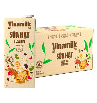 Vinamilk 9 Nuts Milk Low Sugar