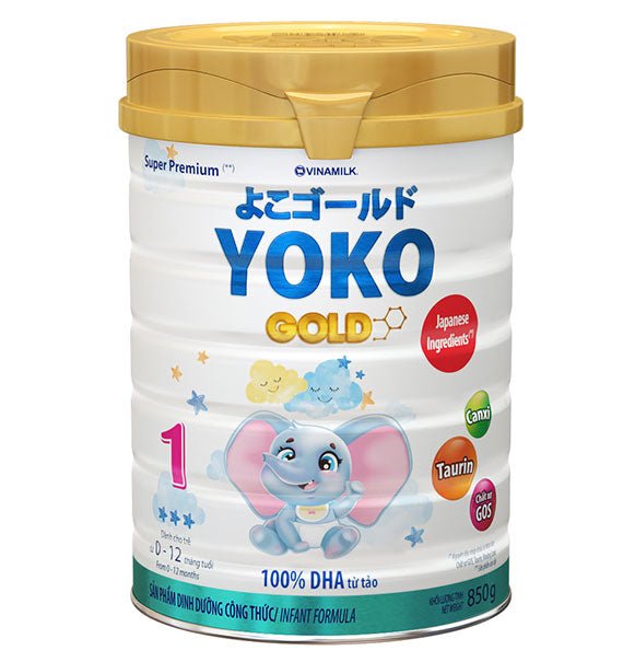 vinamilk yoko gold 1 baby milk powder 850g
