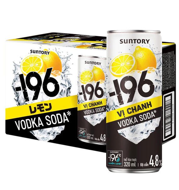 Vodka Soda -196 Lemon Flavor