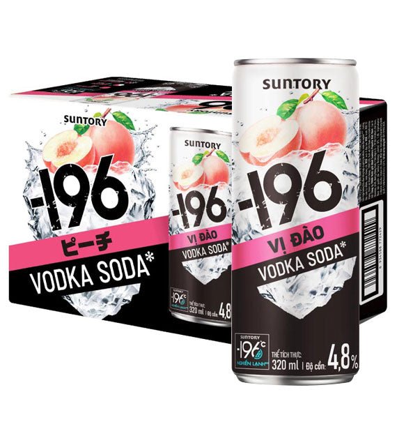 Vodka Soda -196 Peach Flavor