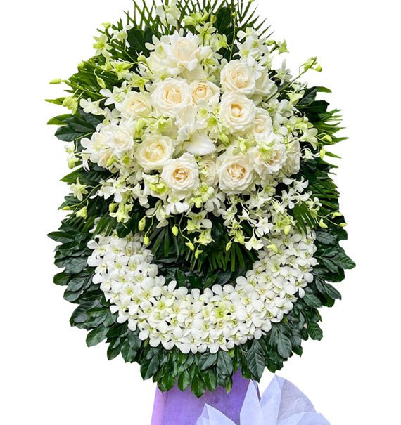 Vòng Hoa Chia Buồn Hồ Chí Minh