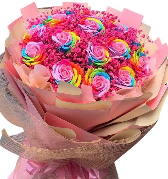 Waxed Rose Bouquet For Womens Day Vietnam