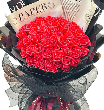 Waxed Roses Valentine