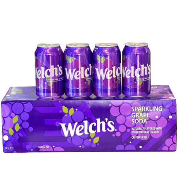 Welchs Sparkling Grape Soda USA