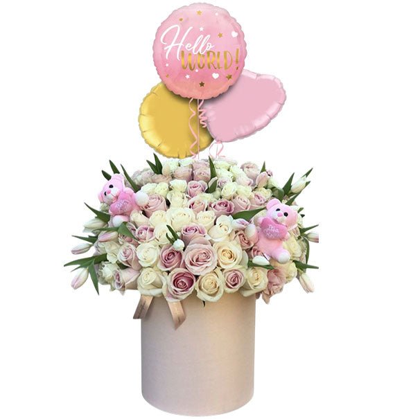 Welcome Baby Flowers Delivery Vietnam