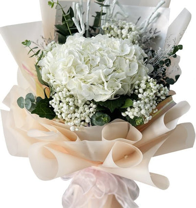 White Hydrangea Bouquet