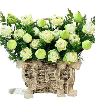 White Lotus Basket