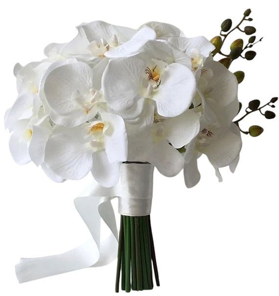 White Orchid Wedding Bouquet Vietnam