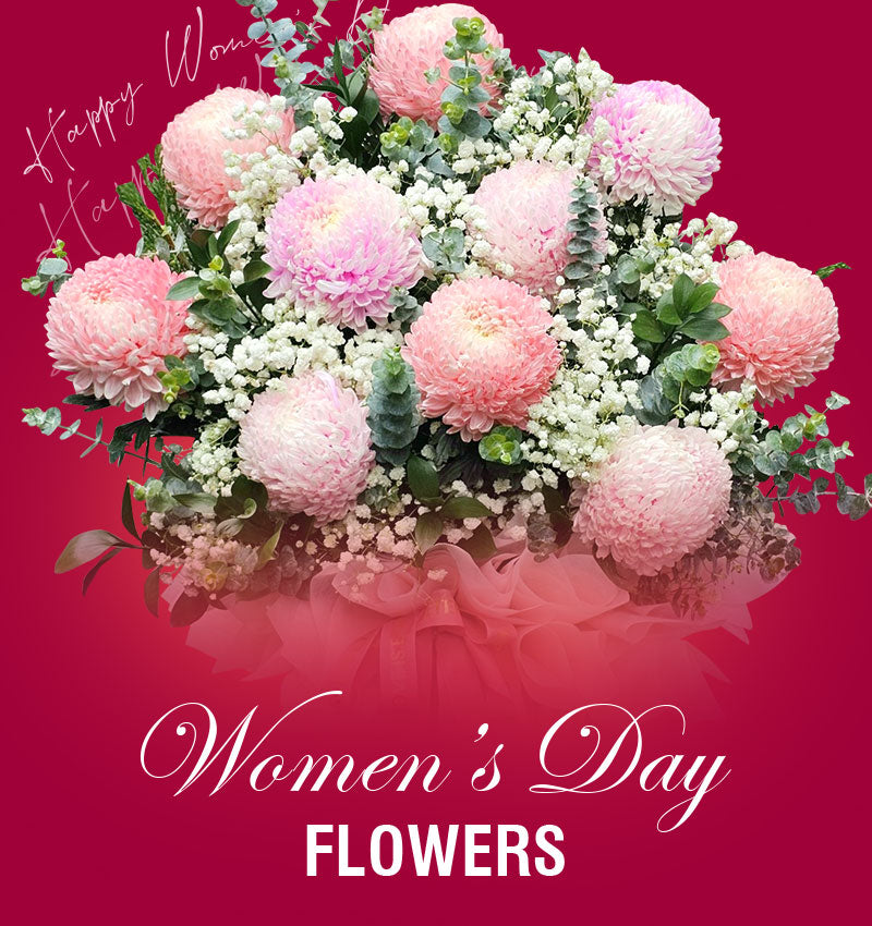 womens day flowers vietnam banner