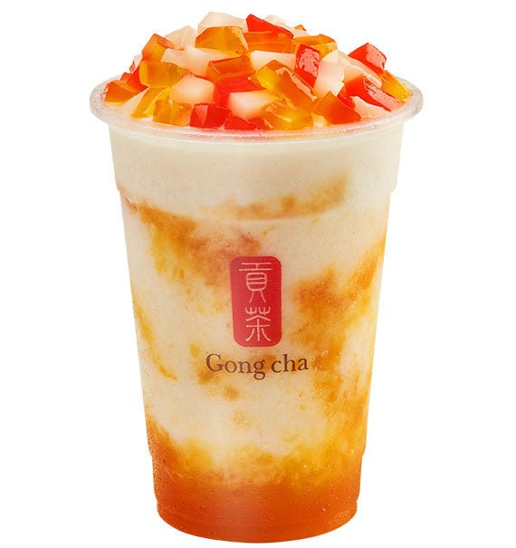 Yakult Peach Smoothie Gong Cha
