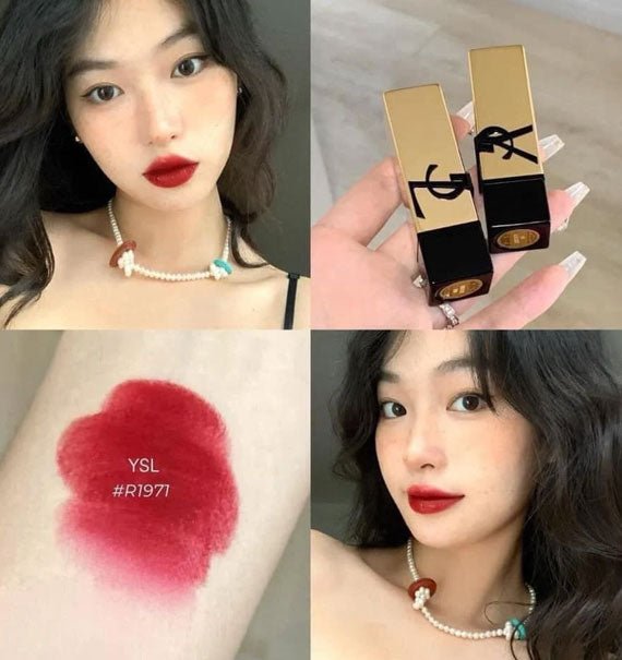 YSL Rouge Pur Couture Caring Satin R1971 Rouge Provocation