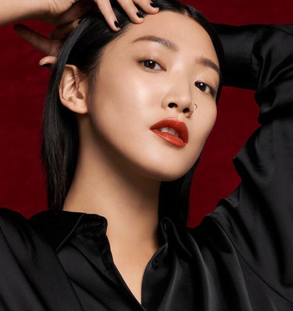 YSL The Slim Velvet Radical Matte 305 Orange Surge