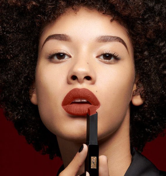 YSL The Slim Velvet Radical Matte 321 Fervent Maroon