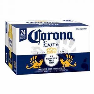 corona beer 24 cans box