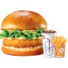 Lotteria Combo Burger Tôm