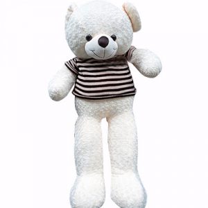 white-teddy-bear-1.4m-saigonflowers-gifts