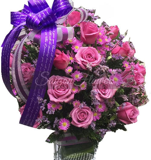purple-rose-in-vase