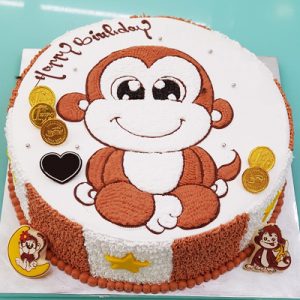 monkey cake 1
