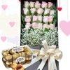 Special Flowers Box And Chocolate 02