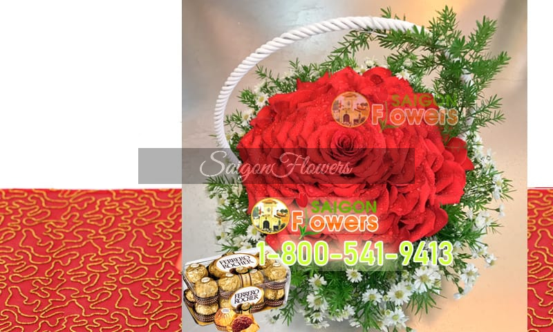 Gửi hoa ve vietnam online