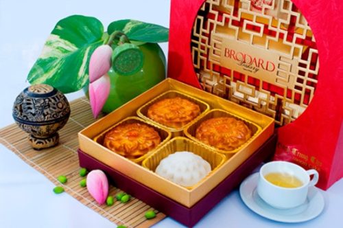 Mooncakes Brodard Saigon 2008