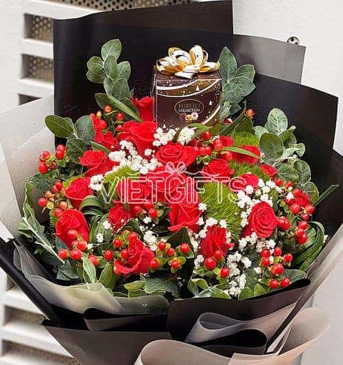 Vietnamese-Christmas-Flowers-Bouquet