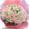 99 Peach Roses – Valentine